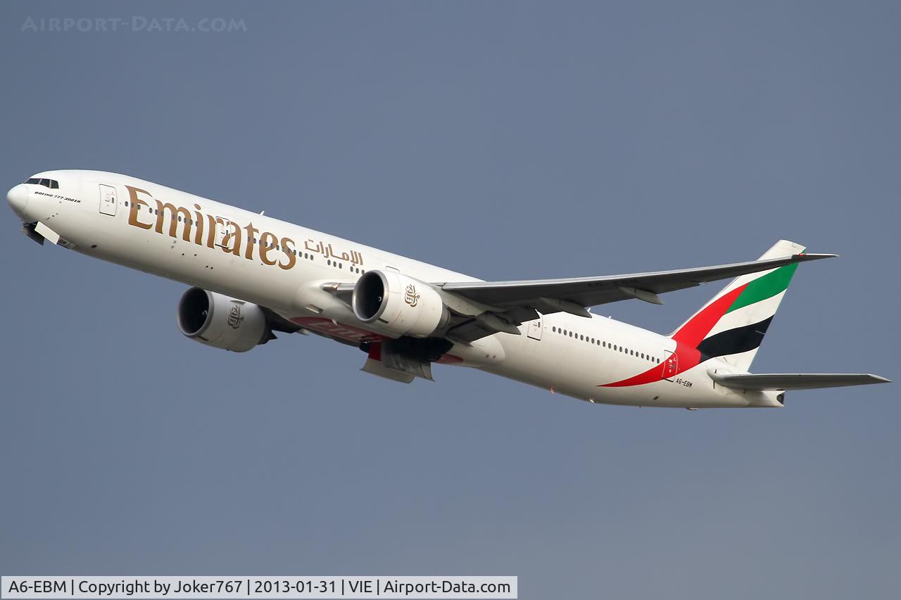 A6-EBM, 2006 Boeing 777-31H/ER C/N 34482, Emirates