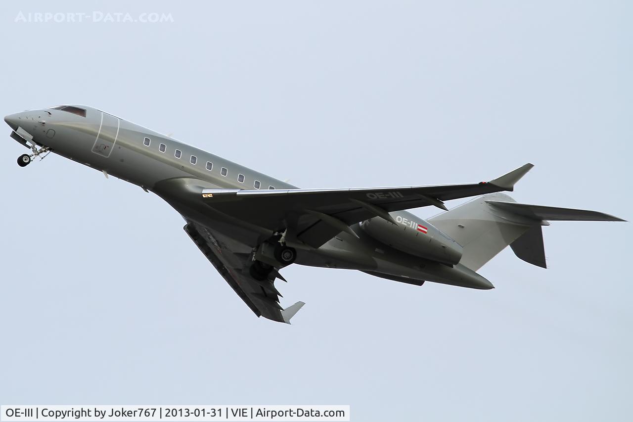 OE-III, 2010 Bombardier Global 5000 (BD-700-1A10) C/N 9401, Amira Air