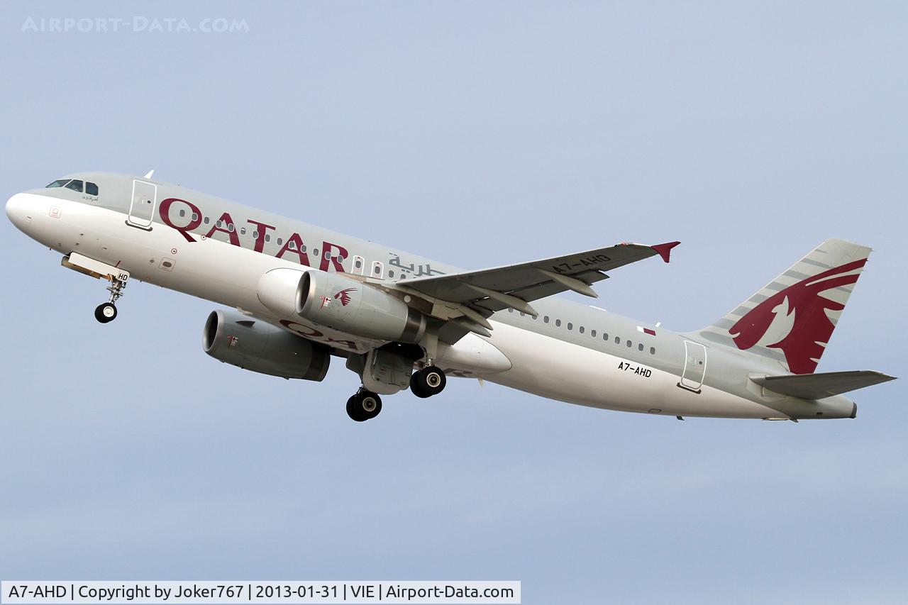 A7-AHD, 2010 Airbus A320-232 C/N 4436, Qatar Airways