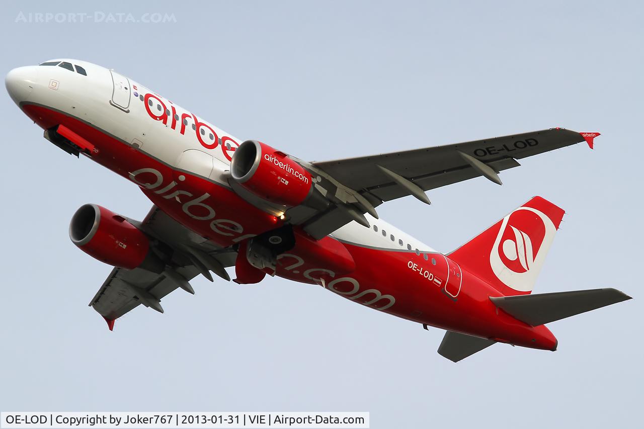 OE-LOD, 2008 Airbus A319-112 C/N 3689, Air Berlin