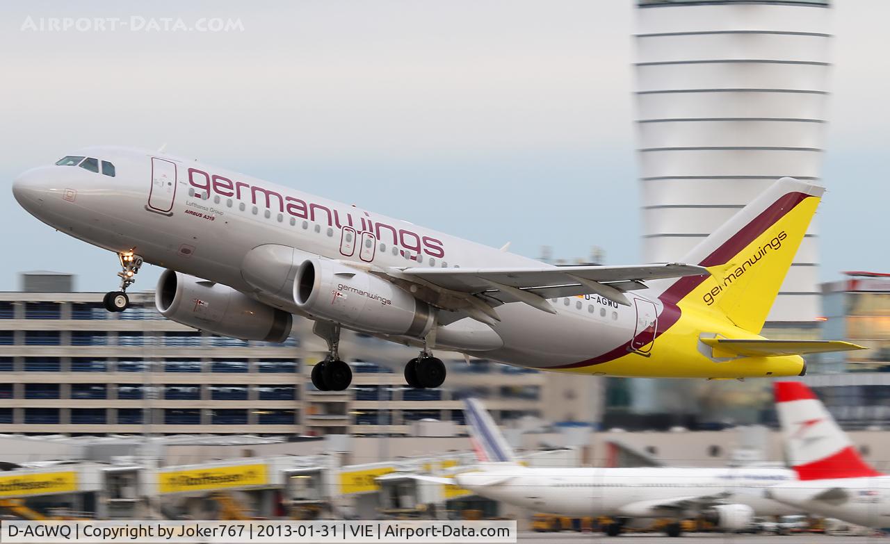 D-AGWQ, 2010 Airbus A319-132 C/N 4256, Germanwings