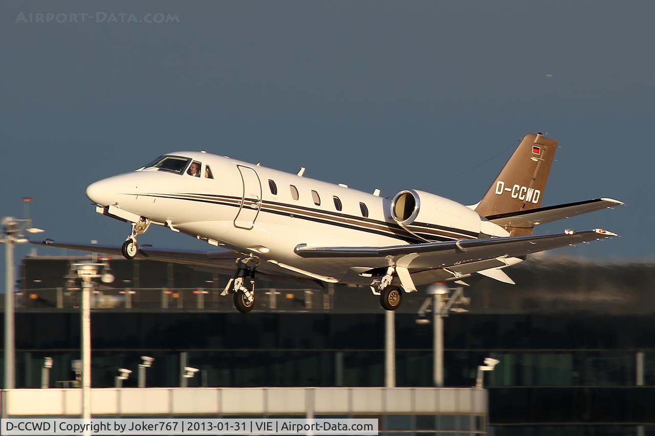 D-CCWD, 2009 Cessna 560XLS Citation Excel C/N 560-6039, Private