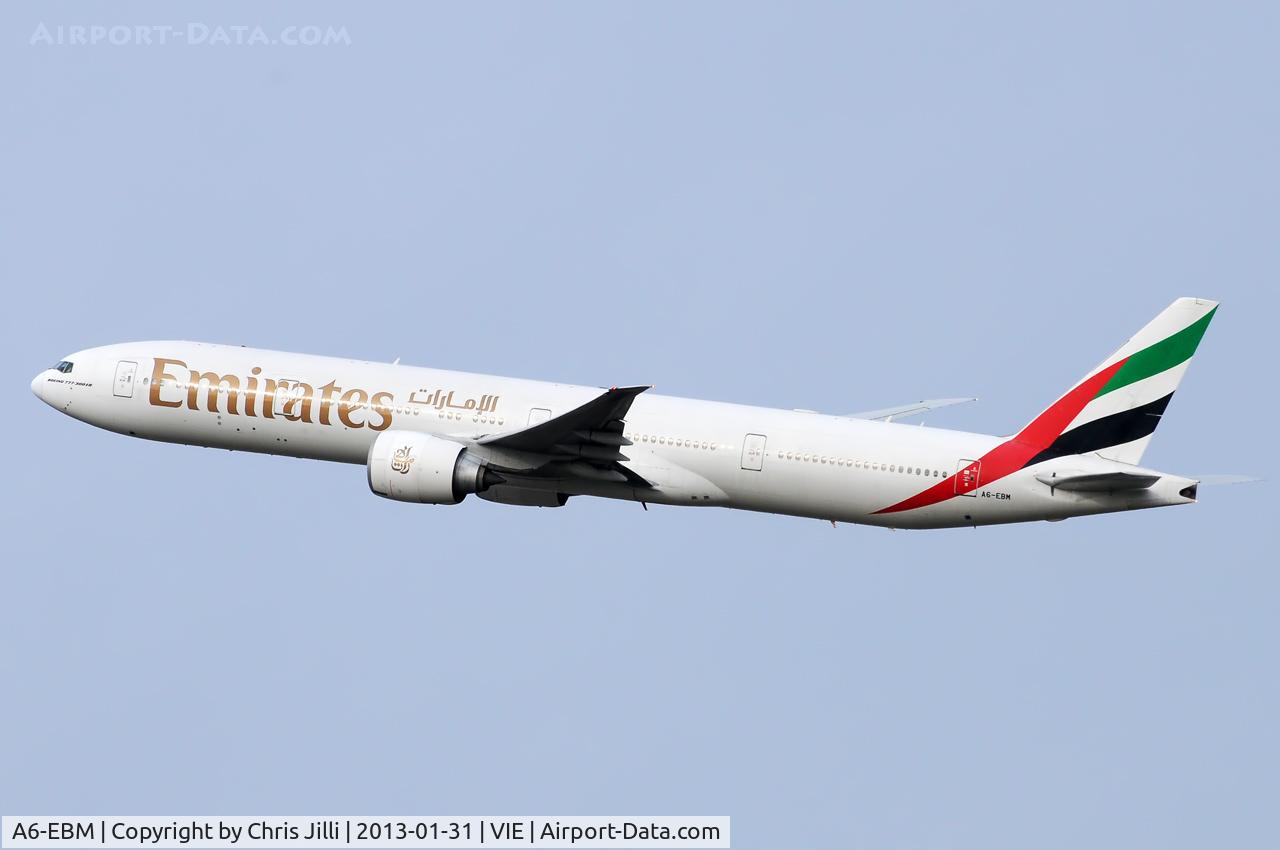 A6-EBM, 2006 Boeing 777-31H/ER C/N 34482, Emirates