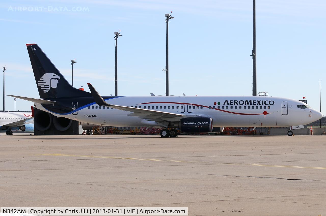 N342AM, 2005 Boeing 737-8Z9 C/N 34262, AeroMexico