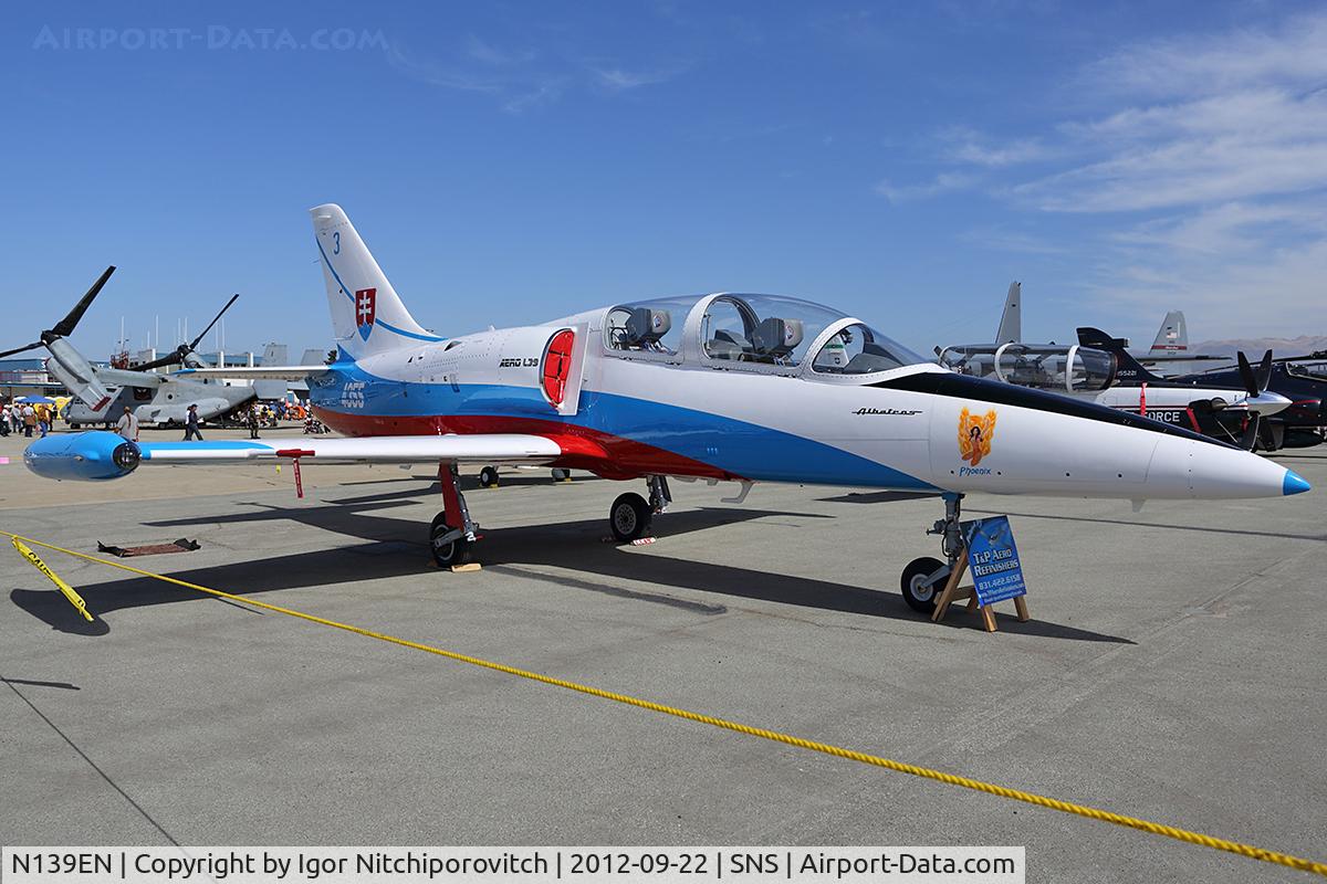 N139EN, Aero L-39C Albatros C/N 931408, Salinas 2012 Air Show