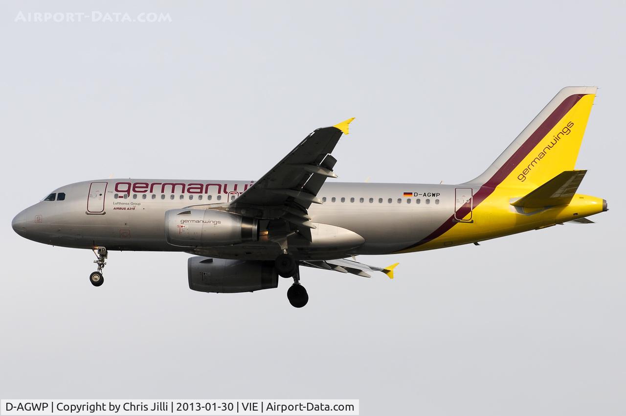 D-AGWP, 2010 Airbus A319-132 C/N 4227, Germanwings