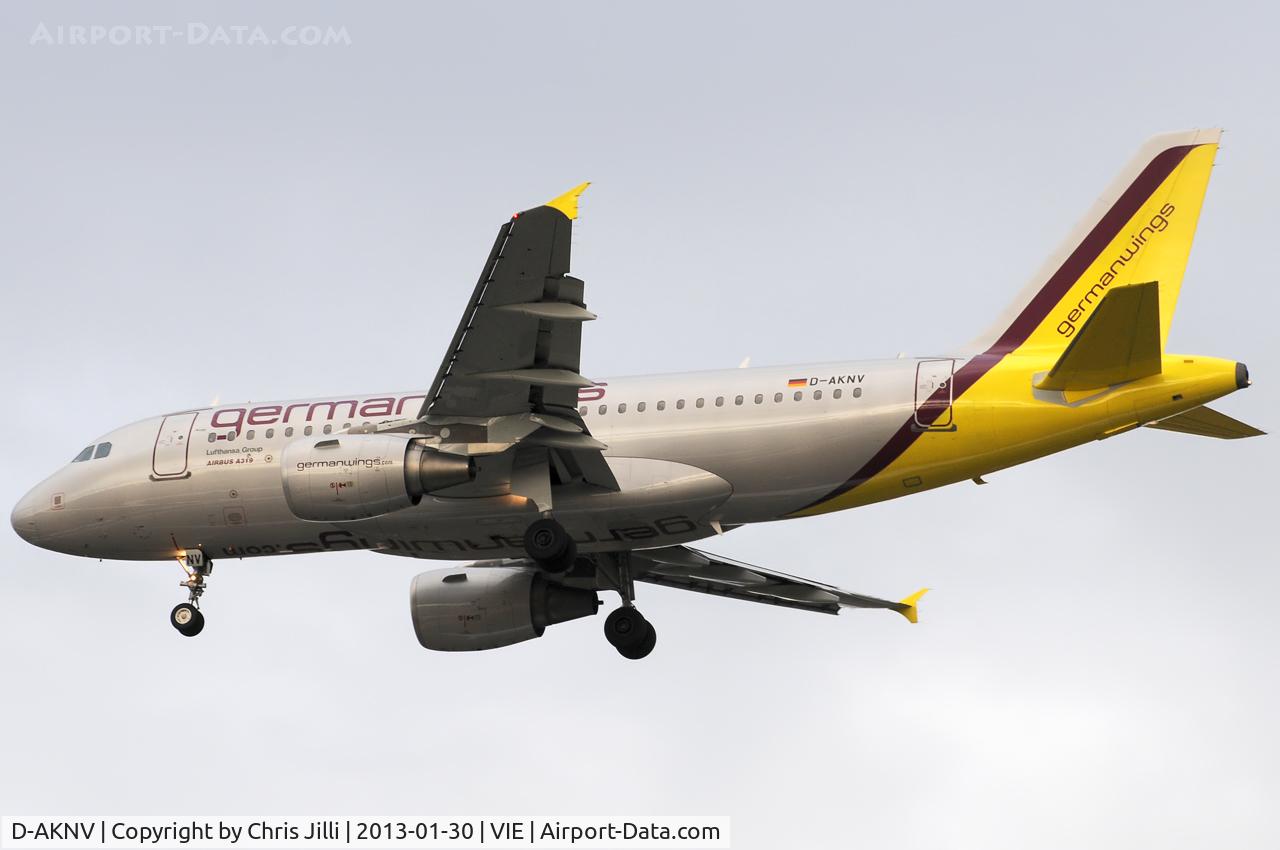 D-AKNV, 2005 Airbus A319-112 C/N 2632, Germanwings