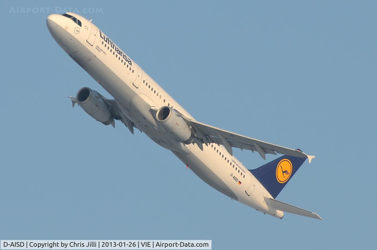 D-AISD, 2000 Airbus A321-231 C/N 1188, Lufthansa