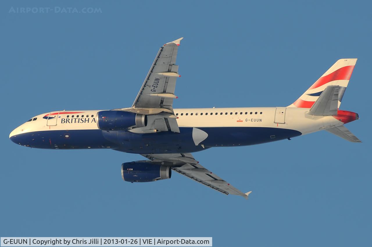 G-EUUN, 2003 Airbus A320-232 C/N 1910, British Airways