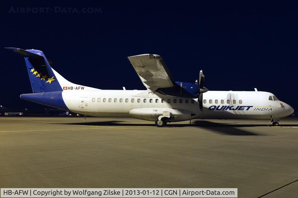 HB-AFW, 2009 ATR 72-212A C/N 870, visitor