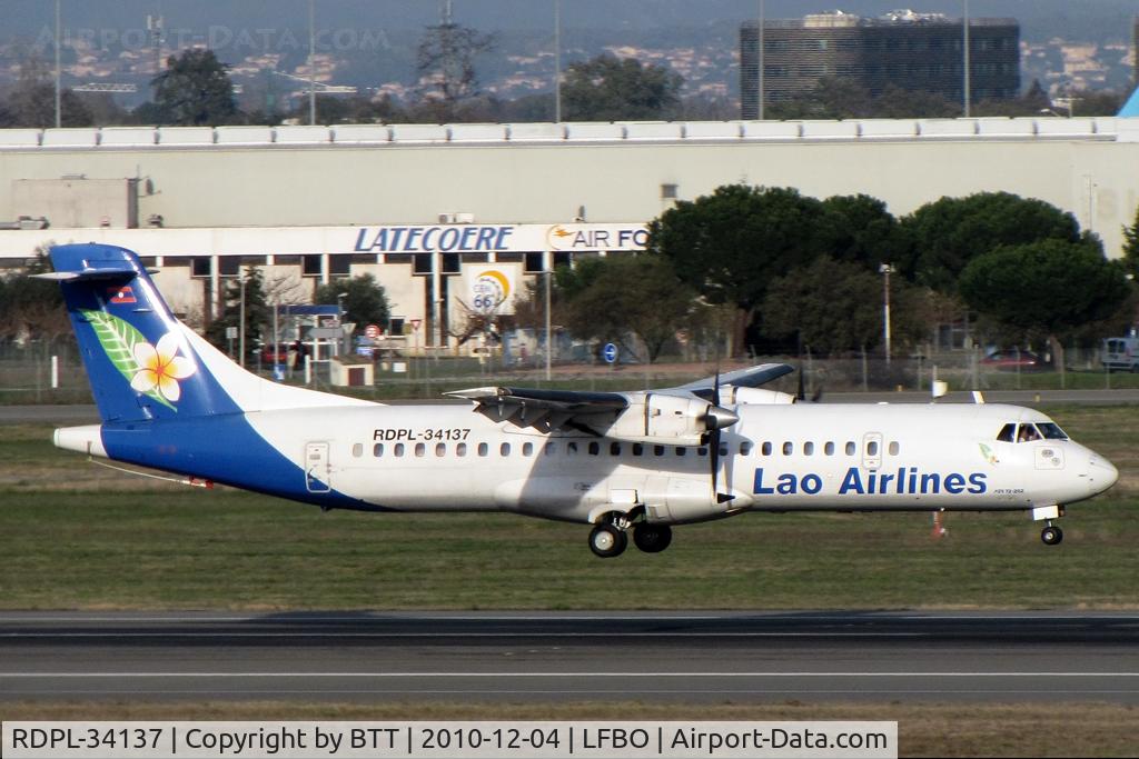 RDPL-34137, 1992 ATR 72-202 C/N 396, Landing