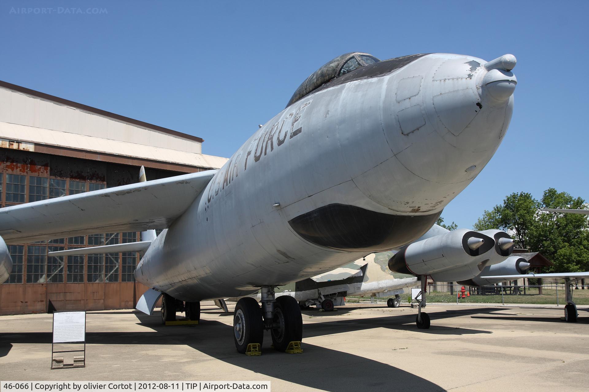 46-066, 1947 Boeing XB-47 Stratojet C/N 15973, designed two years after the end of WWII !