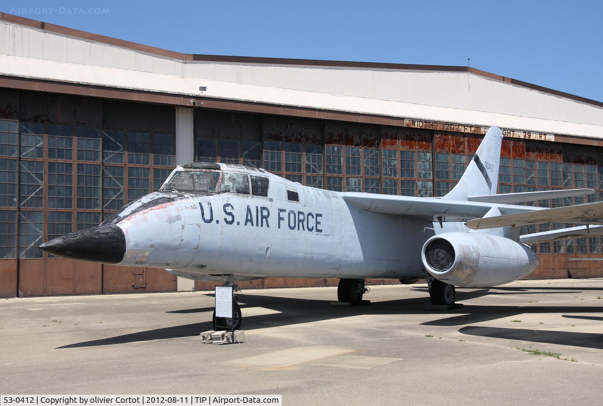 53-0412, 1953 Douglas RB-66D Destroyer C/N 44293, Chanute museum