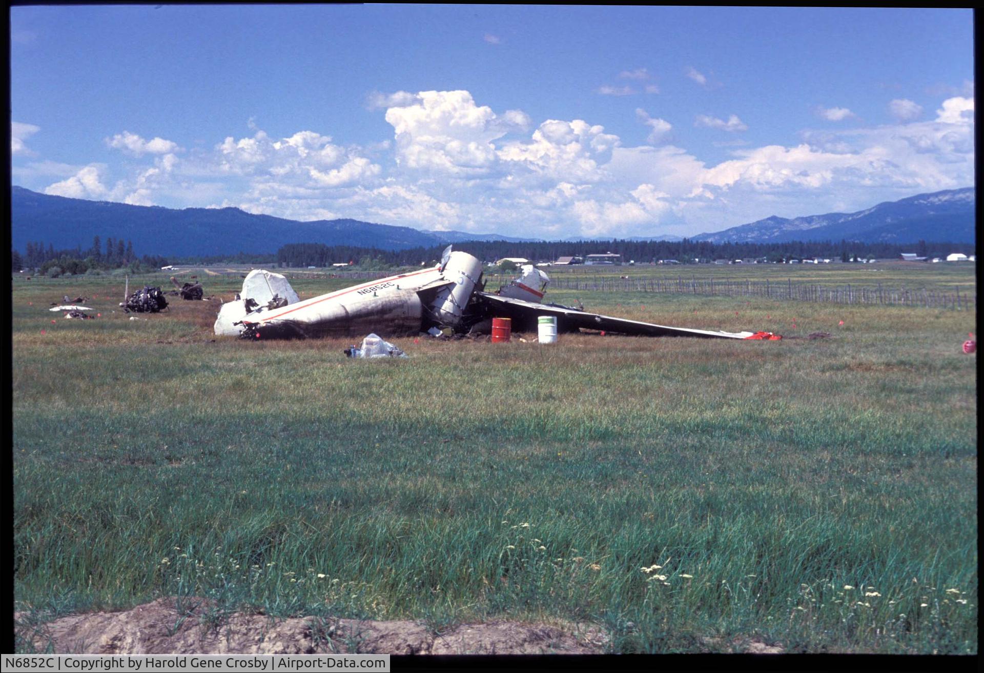 N6852C, Lockheed PV-2 Harpoon C/N 15-1456, Crashed in Idaho Backcounty. Could be McCall