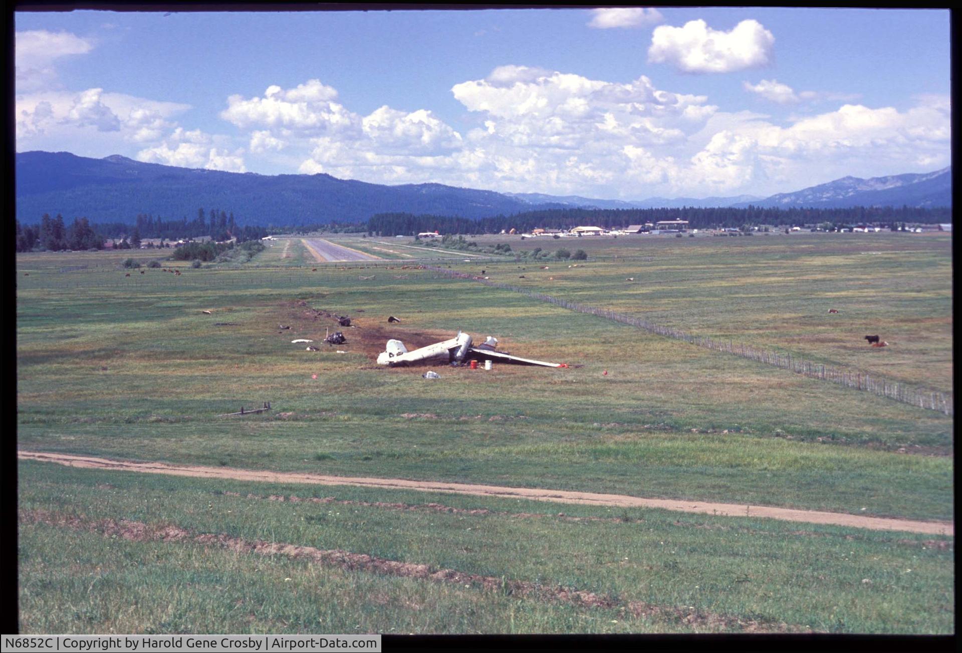 N6852C, Lockheed PV-2 Harpoon C/N 15-1456, Crashed in Idaho Backcounty. Could be McCall