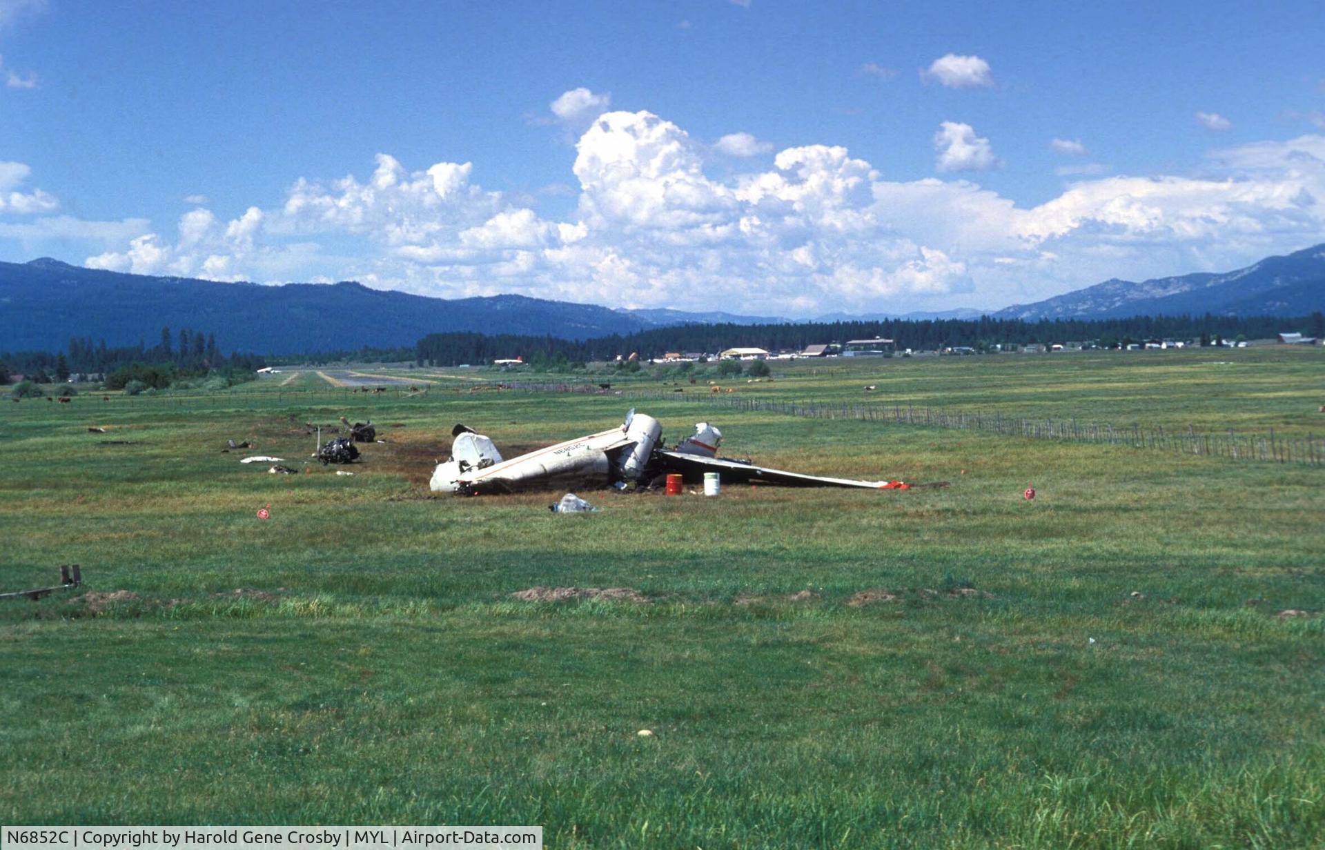 N6852C, Lockheed PV-2 Harpoon C/N 15-1456, Crashed in Idaho Backcounty. Could be McCall