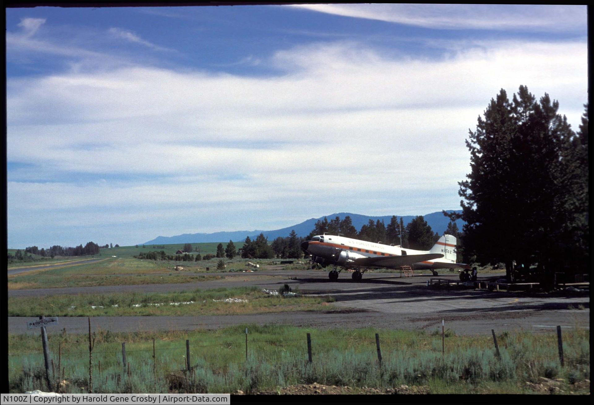 N100Z, 1943 Basler BT-67 (DC-3TP) C/N 20494, N100Z/N142ZIn April 1991, N100Z became the first DC-3 in the Forest Service fleet to be converted from piston to turbine engines . . . re-identified as N142Zref: http://www.fs.usda.gov/detailfull/r4/fire-aviation/?cid=stelprdb5397029