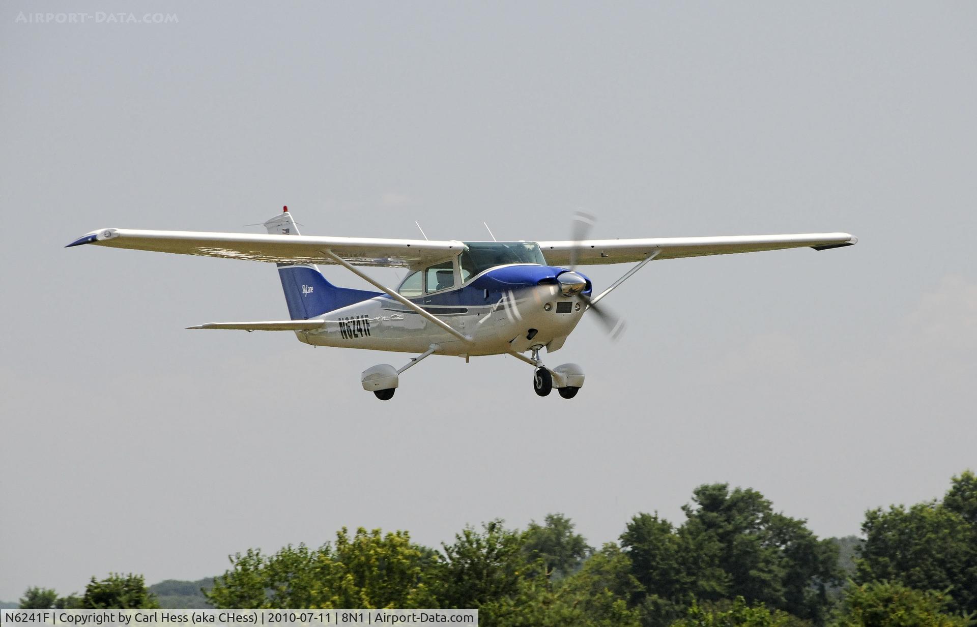 N6241F, 1975 Cessna 182P Skylane C/N 18264141, Photographed at Golden Age Air Museum's 