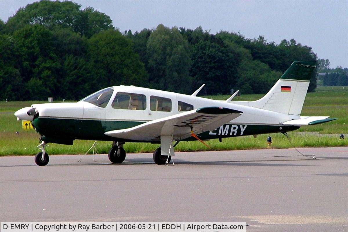 D-EMRY, Piper PA-28R-201 Cherokee Arrow III C/N 28R-7737066, Piper PA-28R-201 Arrow III [28R-7737066] Hamburg-Fuhlsbuettel~D 21/05/2006