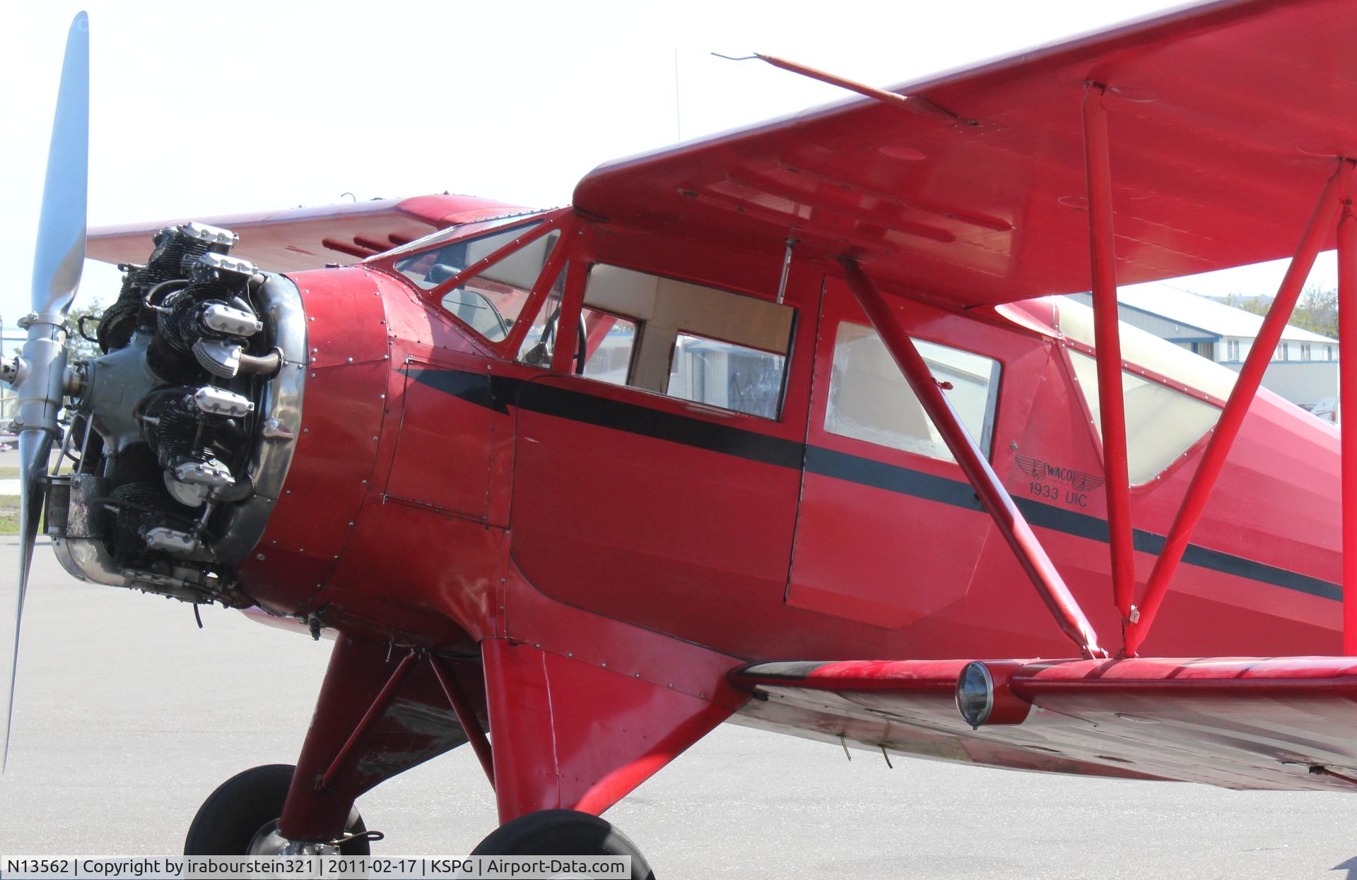 N13562, 1933 Waco UIC C/N 3816, 1933 Waco UIC at Albert Whitted Airport, St.Petersburg, FL
