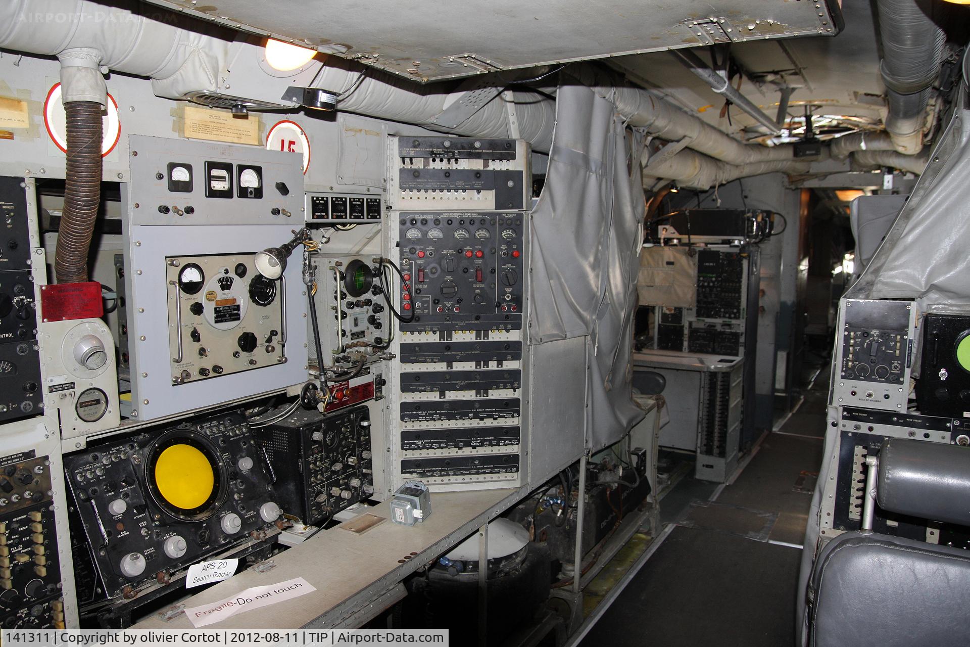 141311, 1956 Lockheed EC-121K Warning Star C/N 1049A-4435, inside the EC-121