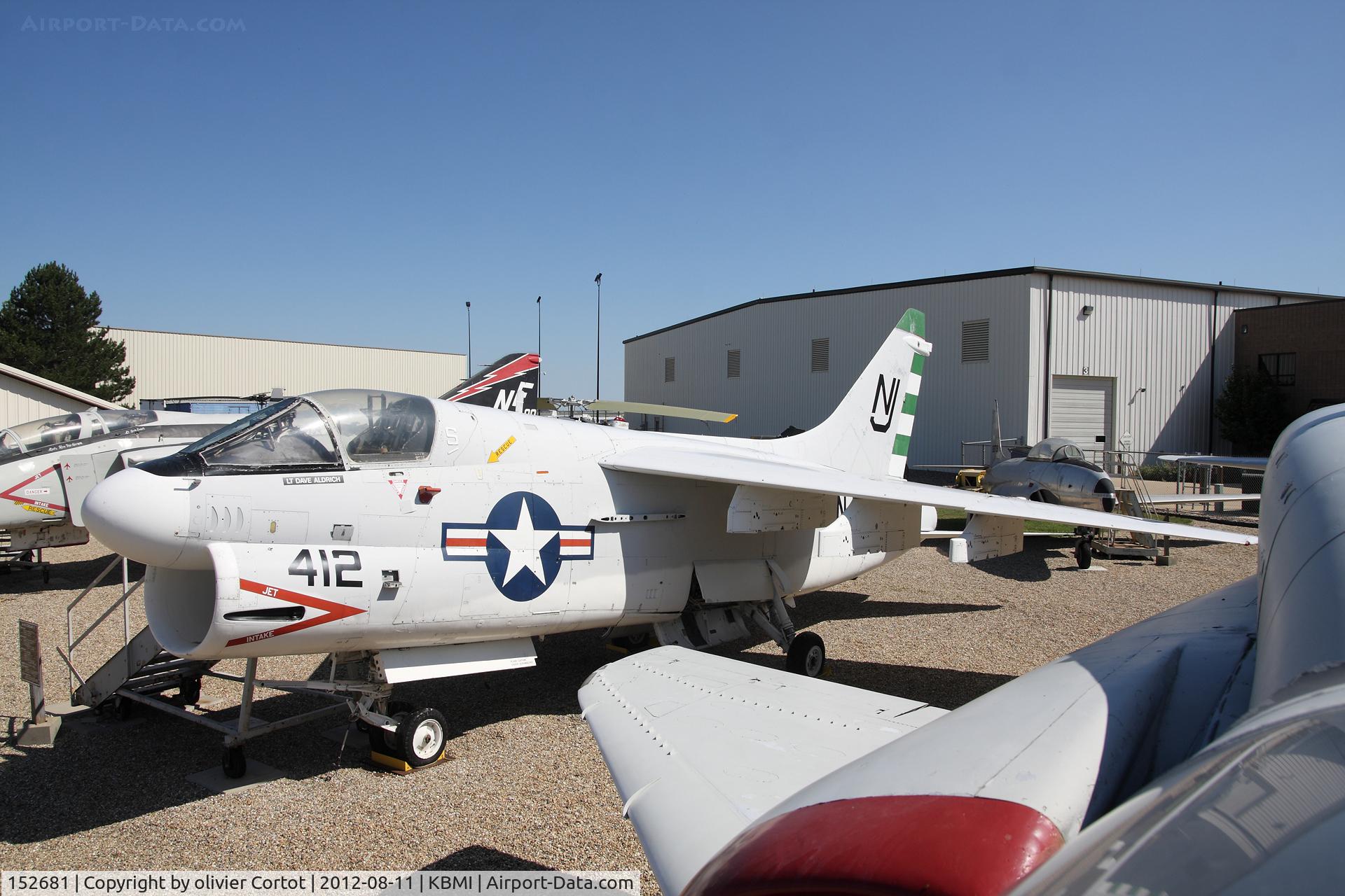 152681, LTV A-7A Corsair II C/N A-038, Prairie aviation museum