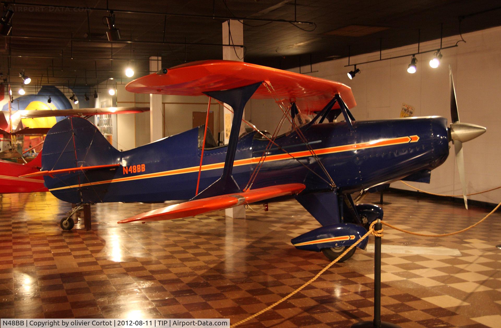 N48BB, 1991 Steen Skybolt C/N 001 (N48BB), Chanute museum