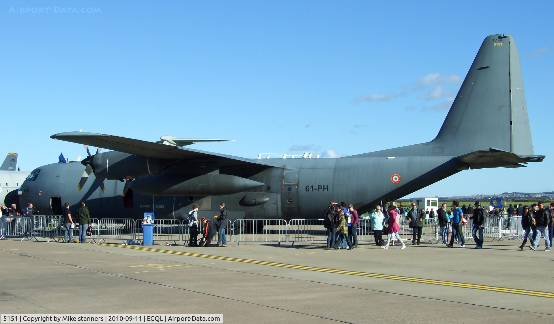 5151, 1988 Lockheed C-130H Hercules C/N 382-5151, ET2/61 Hercules in the static display at Leuchars airshow 2010