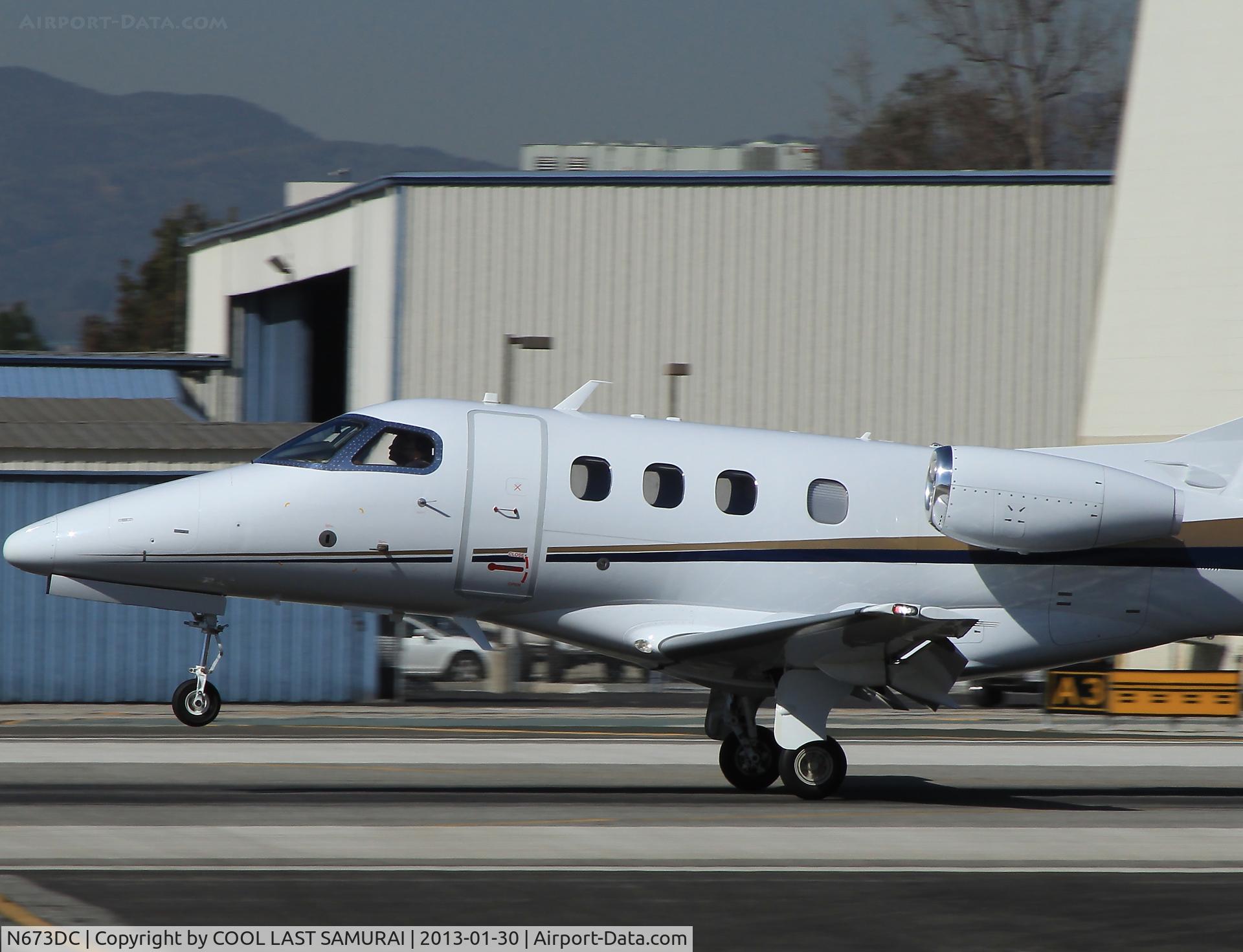 N673DC, 2008 Embraer EMB-500 Phenom 100 C/N 50000010, Phenom 100 arriving SMO Rwy21