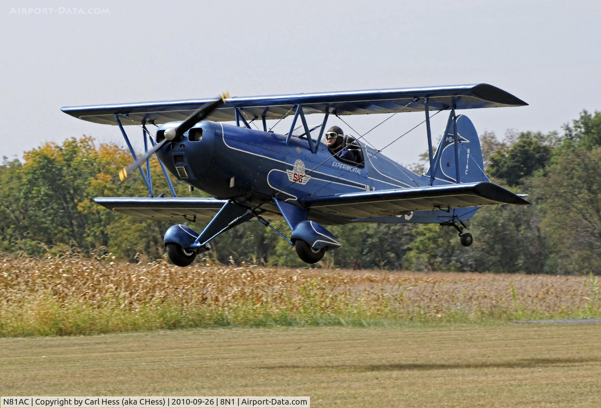 N81AC, 1971 White Model P C/N AW-1, David 