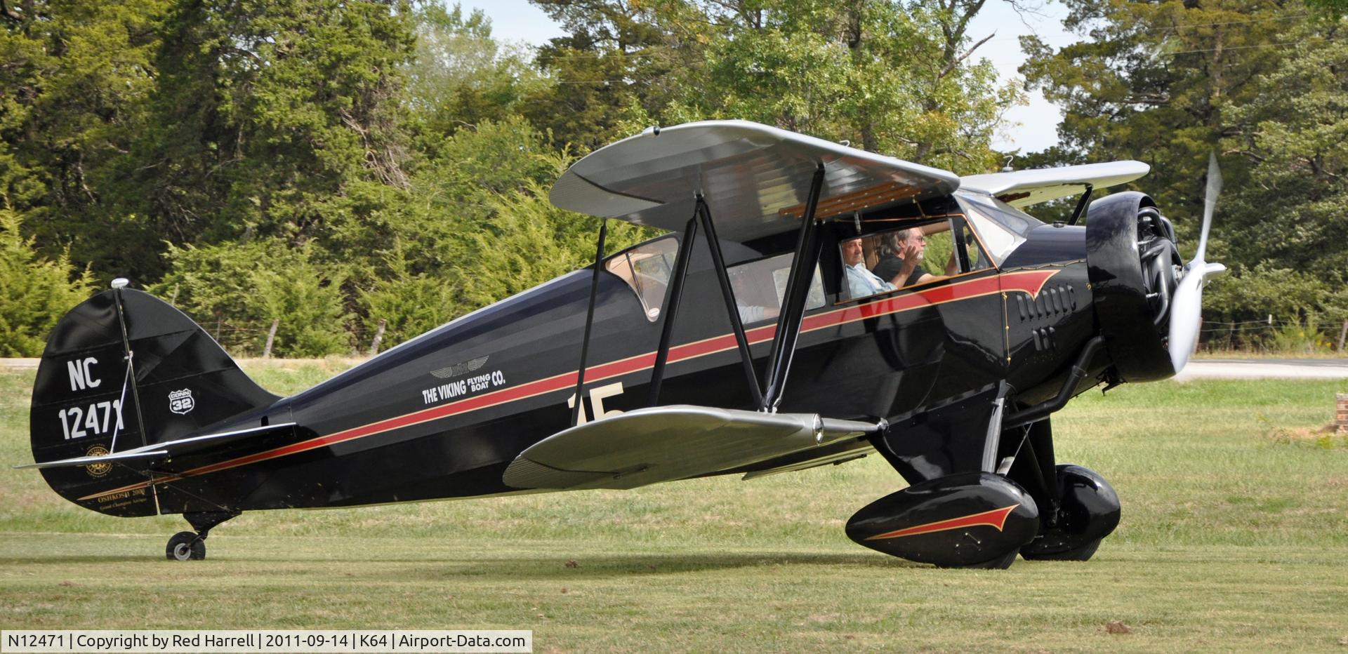 N12471, 1932 Waco UEC C/N 3637, Seen at K64