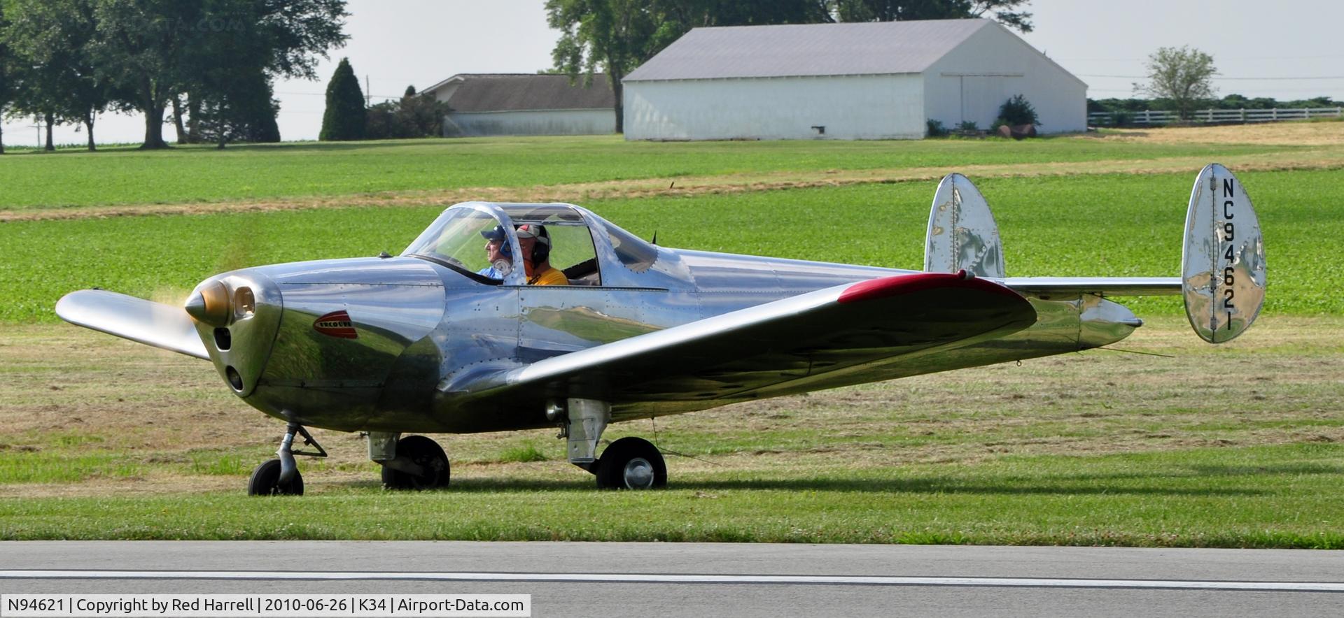 N94621, 1947 Erco 415CD Ercoupe C/N 4722, Seen at K34