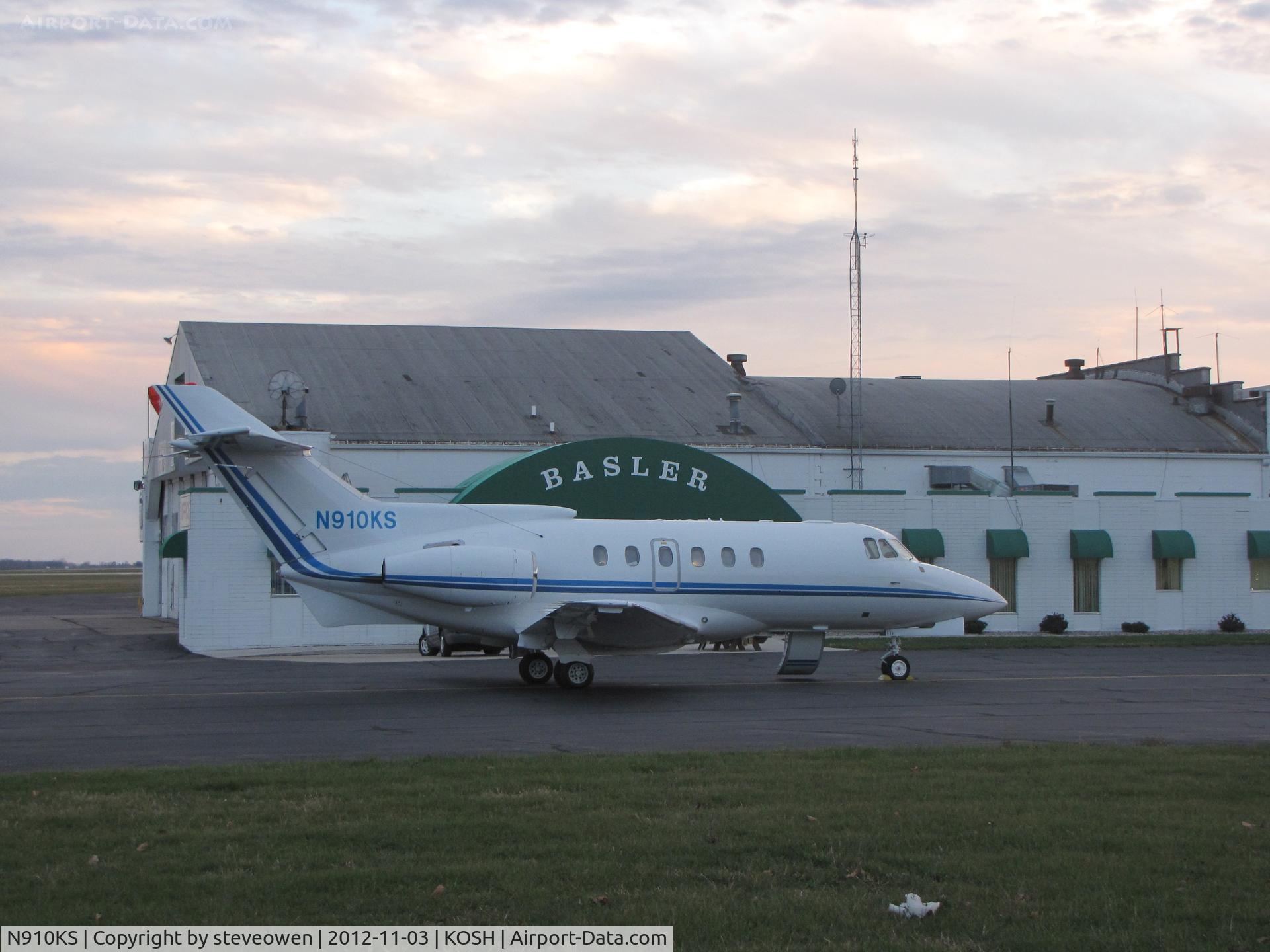 N910KS, 1982 British Aerospace HS.125-700A C/N NA0328, Basler FBO