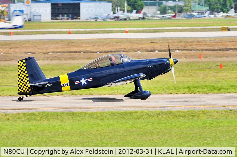 N80CU, Vans RV-8 C/N 81625, SUN-N-FUN 2012 - Lakeland, Florida
