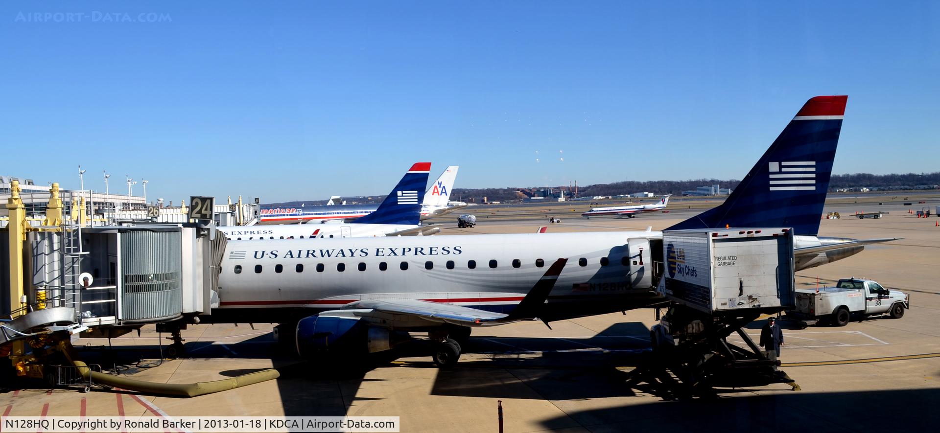 N128HQ, 2008 Embraer 175LR (ERJ-170-200LR) C/N 17000208, DCA VA