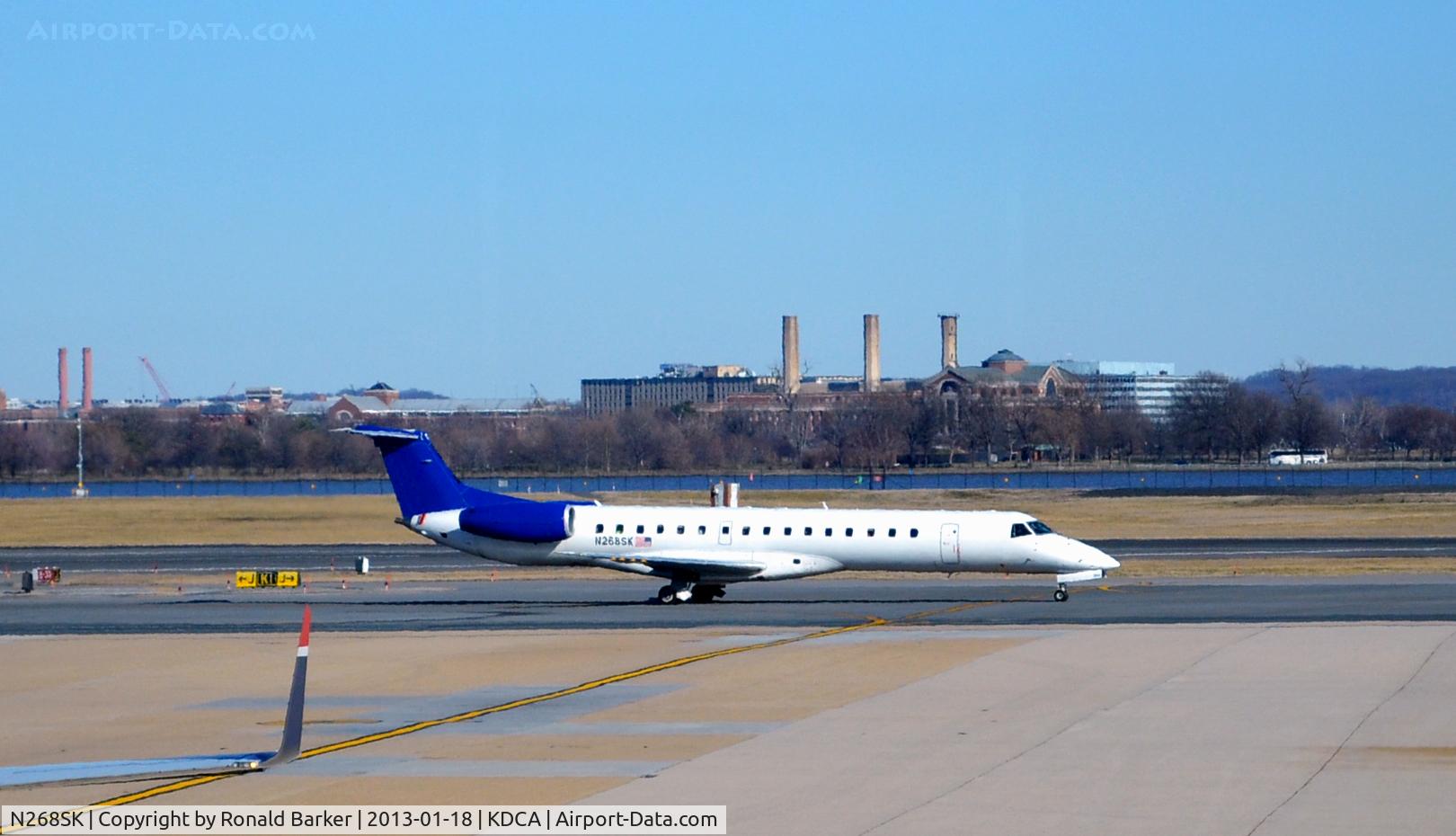 N268SK, 2000 Embraer ERJ-145LR (EMB-145LR) C/N 145270, Taxi DCA