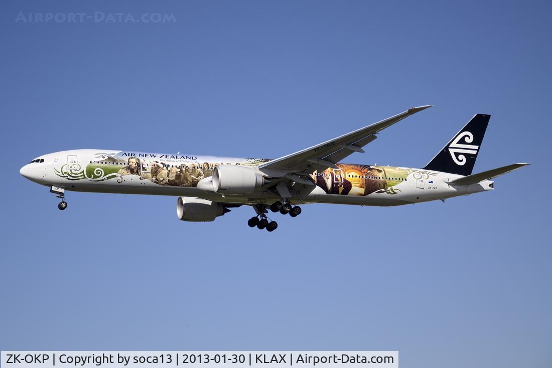ZK-OKP, 2011 Boeing 777-306/ER C/N 39041, Air New Zealand with 