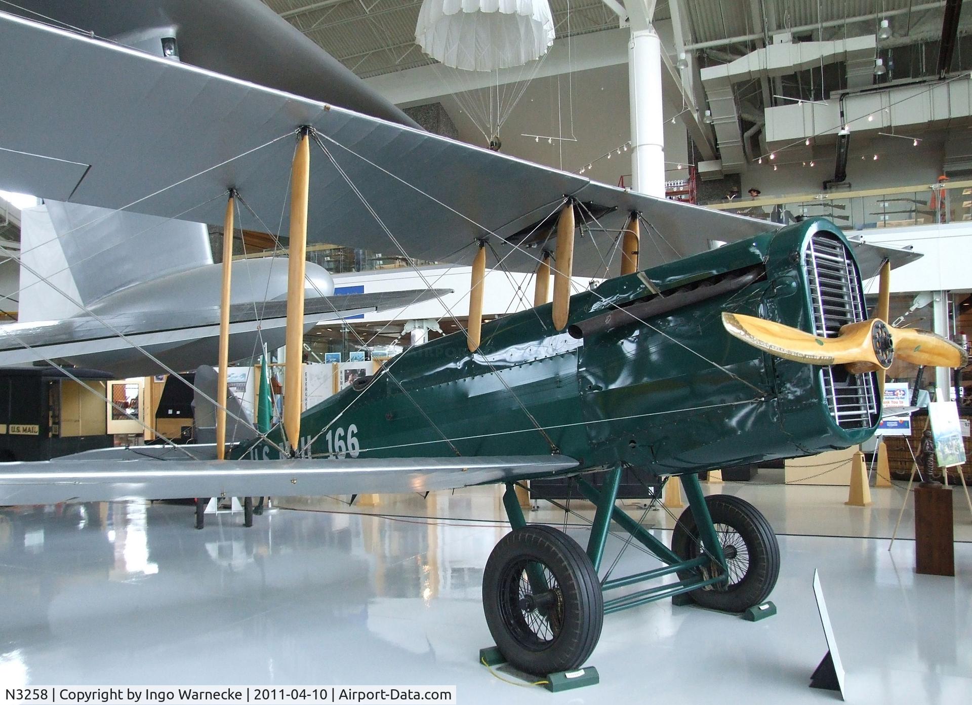 N3258, 1918 Airco DH-4M-1 C/N ET4, De Havilland D.H.4M-1 at the Evergreen Aviation & Space Museum, McMinnville OR