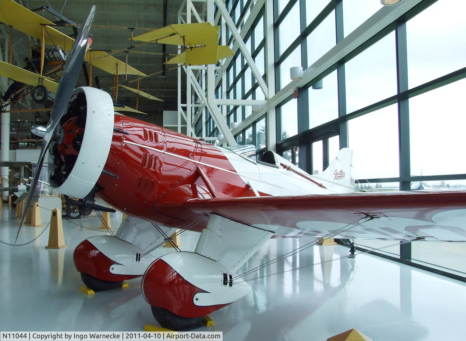 N11044, 1994 Granville Brothers Gee Bee Sportster Replica C/N X-9, Granville Brothers (S E Crosby) Gee Bee Sportster replica at the Evergreen Aviation & Space Museum, McMinnville OR
