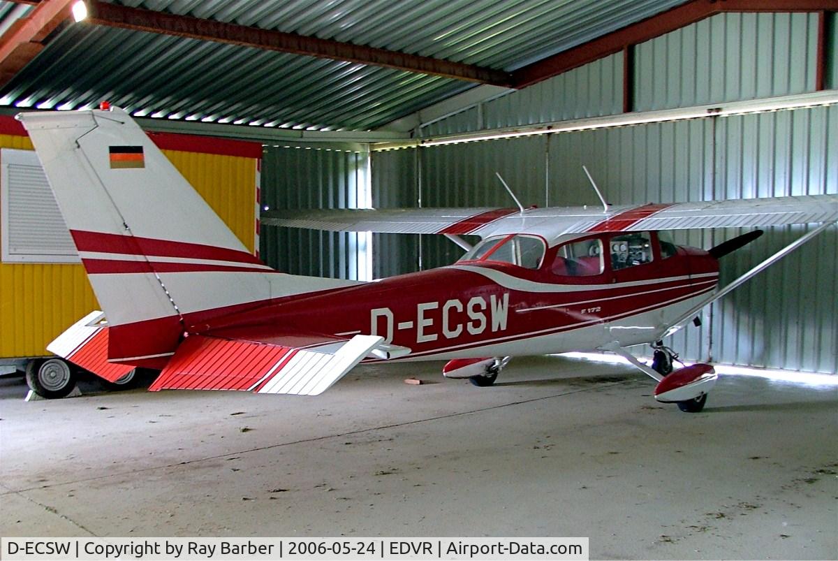 D-ECSW, Reims F172L Skyhawk C/N 0846, R/Cessna F.172L Skyhawk [0846] Rinteln~D 24/05/2006