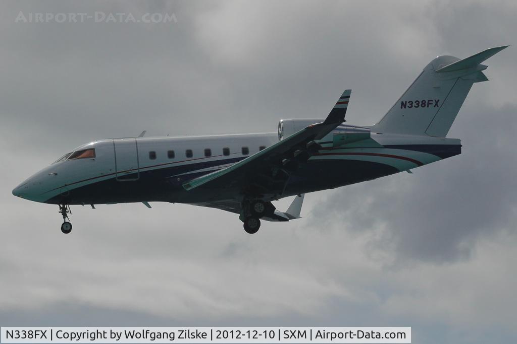 N338FX, 2006 Bombardier Challenger 604 (CL-600-2B16) C/N 5656, From the Oceanview Pool of the Sonesta Hotel