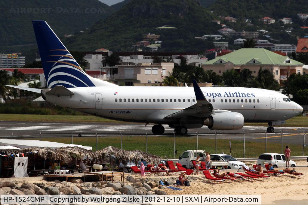 HP-1524CMP, 2004 Boeing 737-7V3 C/N 33705, From the Oceanview Pool of the Sonesta Hotel