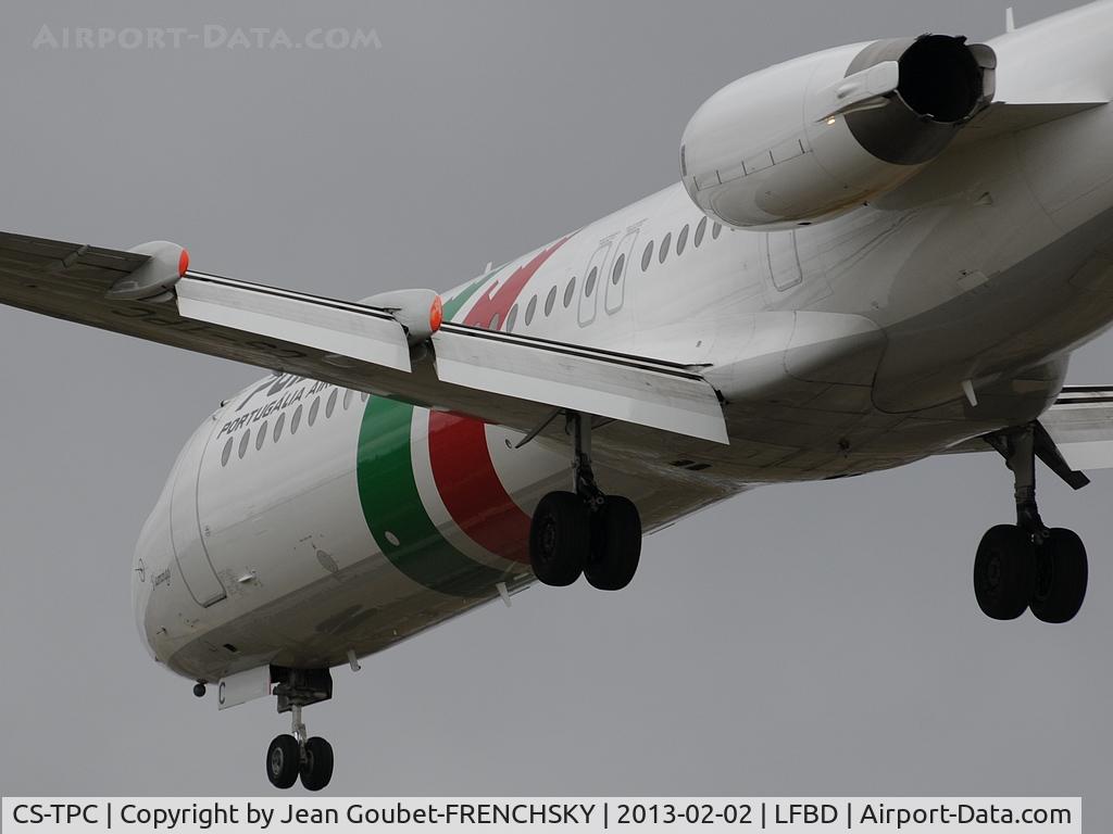 CS-TPC, 1990 Fokker 100 (F-28-0100) C/N 11287, 