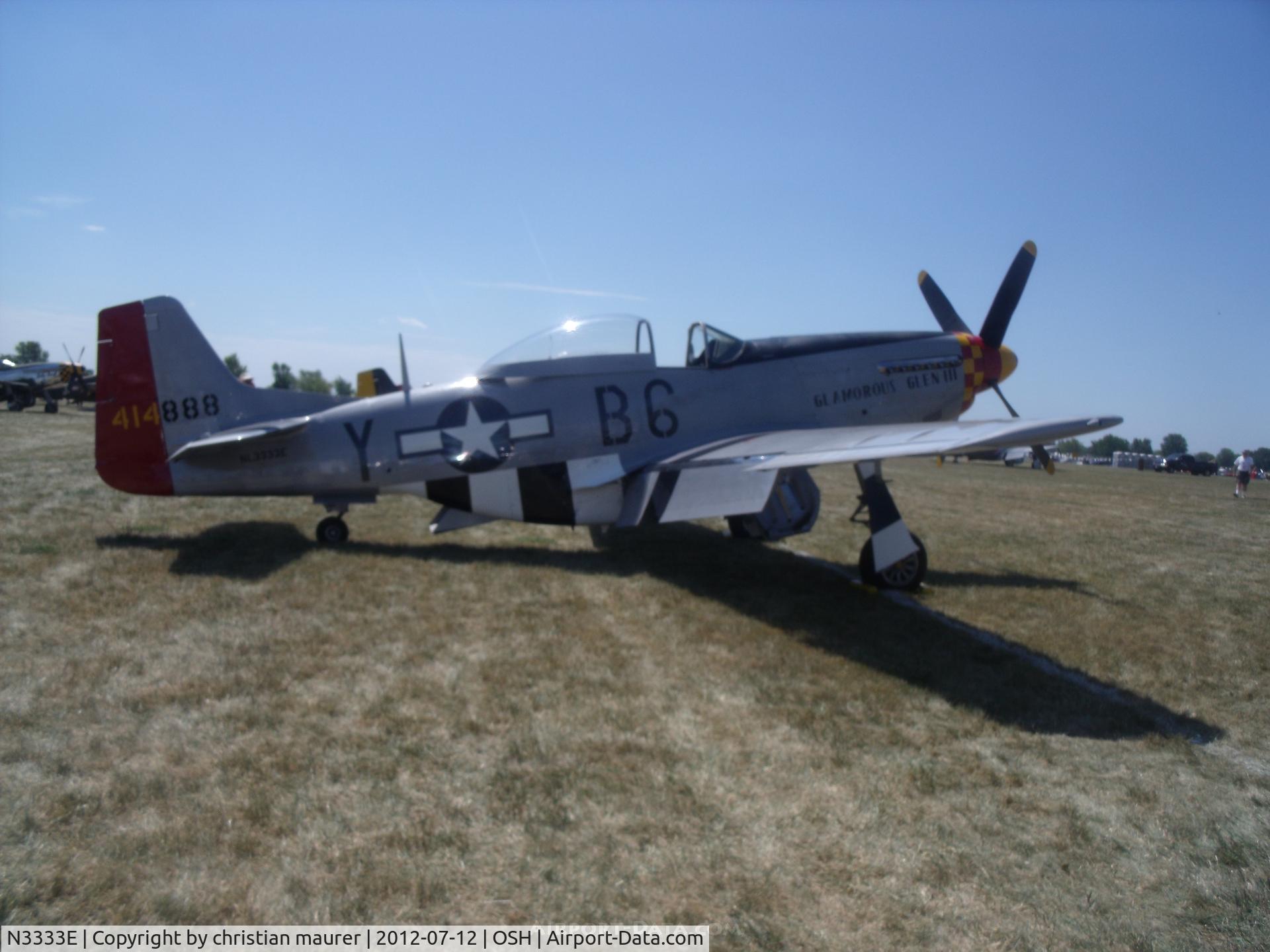 N3333E, 1944 North American/aero Classics P-51D C/N 122-51619, P-51 MUSTANG