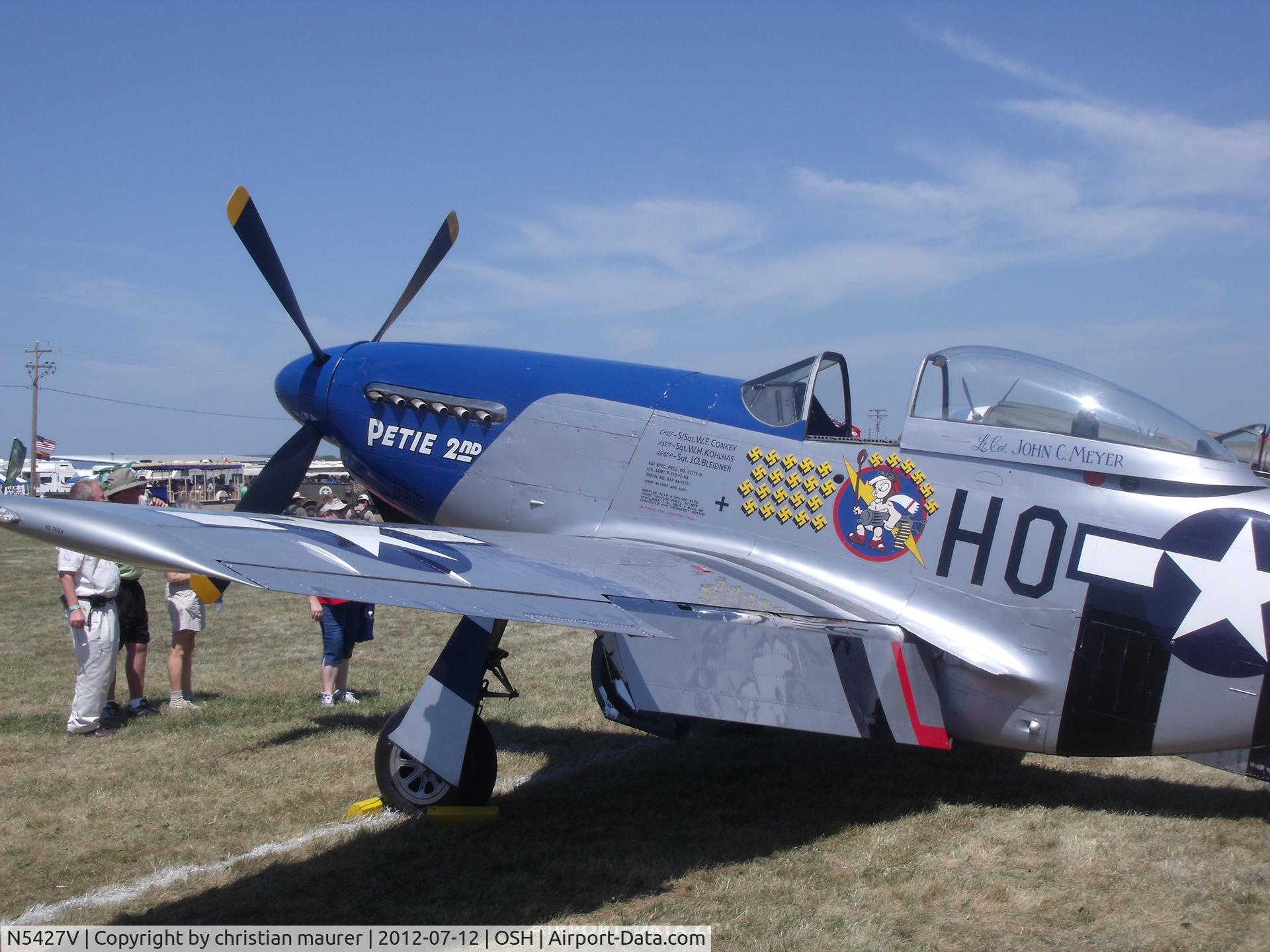 N5427V, 1944 North American F-51D Mustang C/N 44-72942, Awesome P-51
