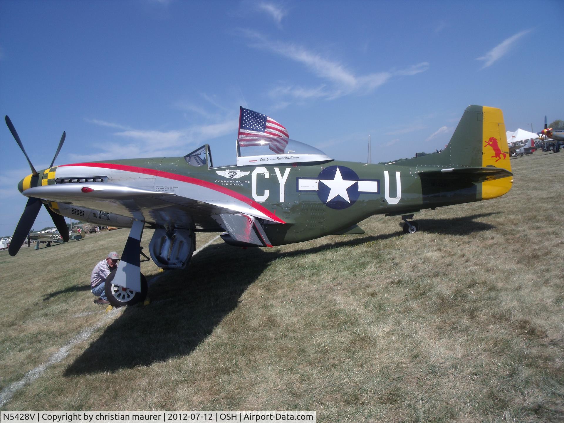 N5428V, 1944 North American P-51D Mustang C/N 122-39723, THE GUNFIGHTER