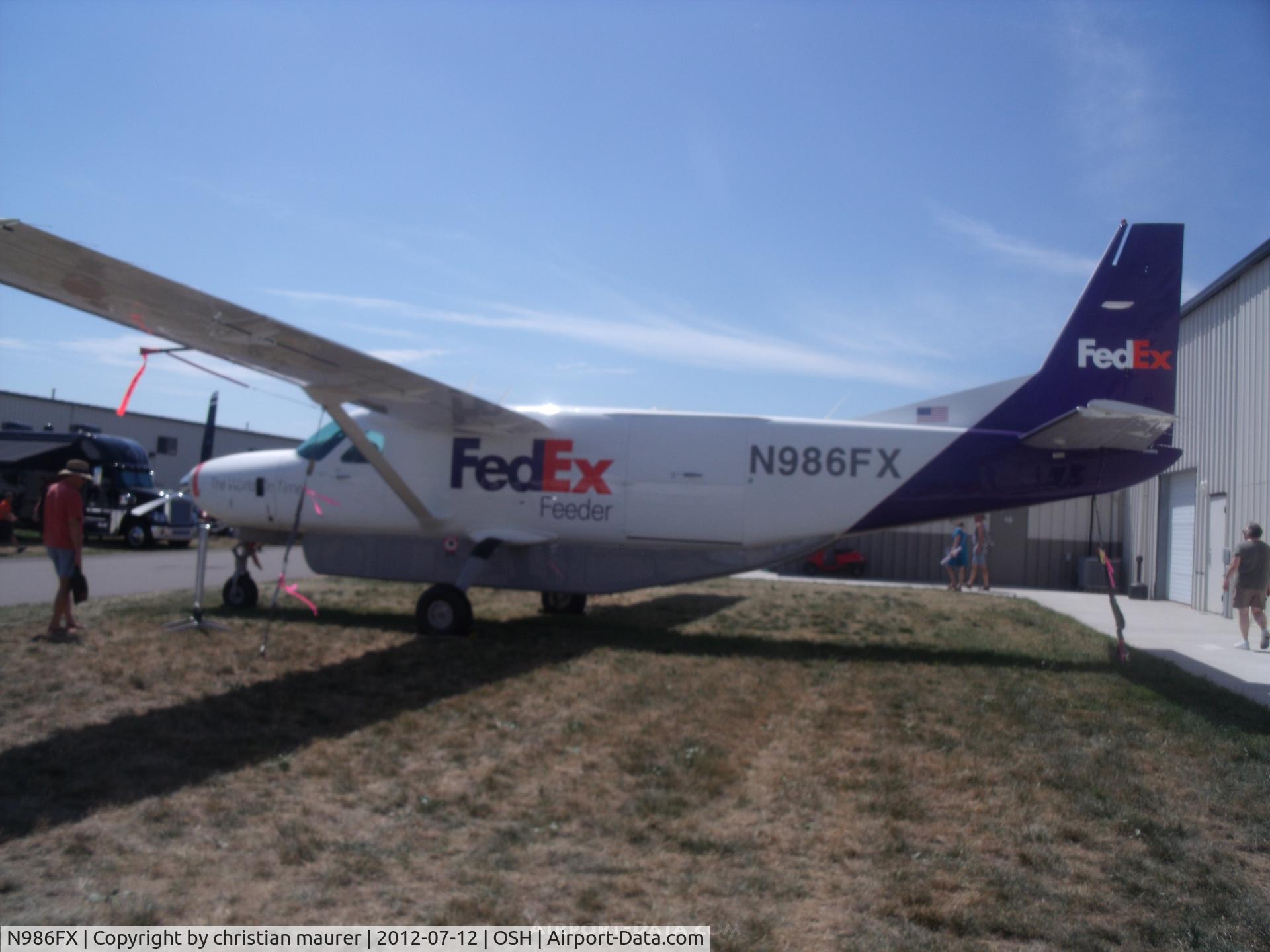N986FX, 2012 Cessna 208B C/N 208B-2377, Brand New cessna caravan