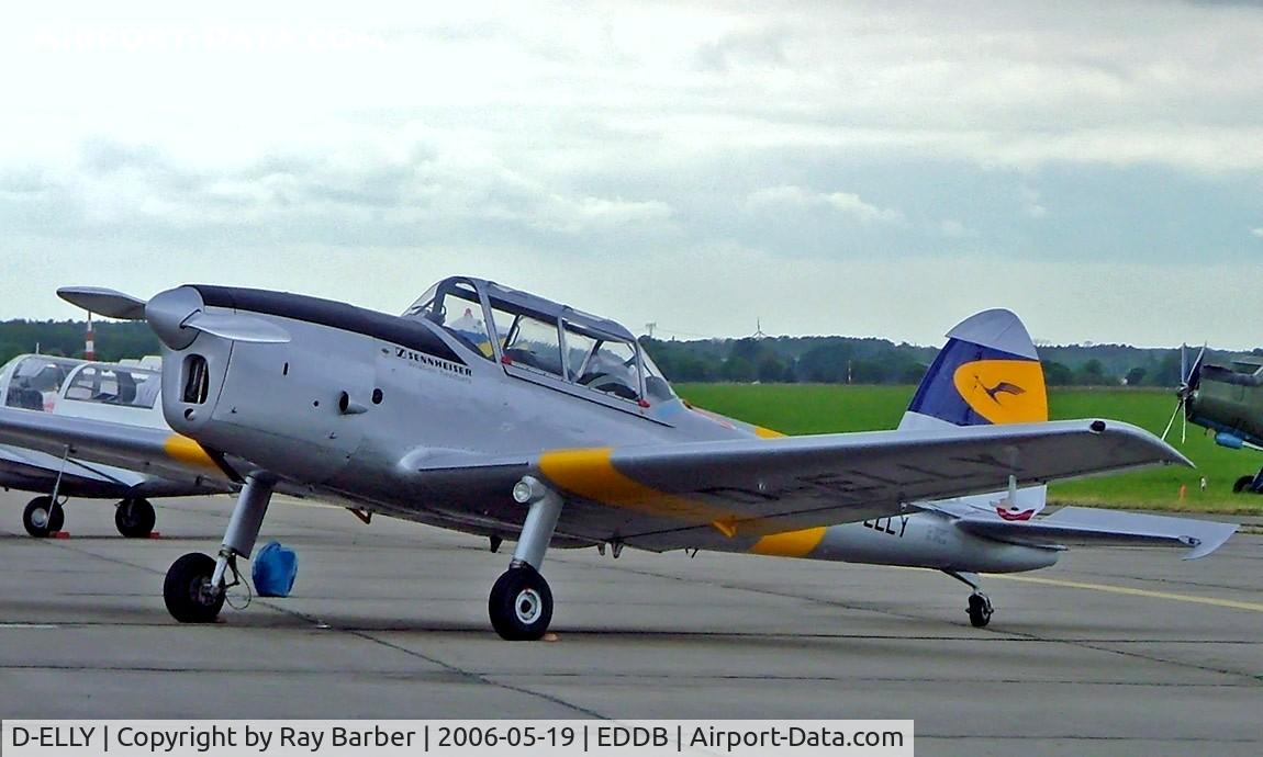 D-ELLY, 1950 De Havilland DHC-1 Chipmunk 22 C/N C1/0584, De Havilland Canada DHC-1 Chipmunk 22 [C1/0584] (Lufthansa Traditionsflug) Berlin-Schonefeld~D 19/05/2006