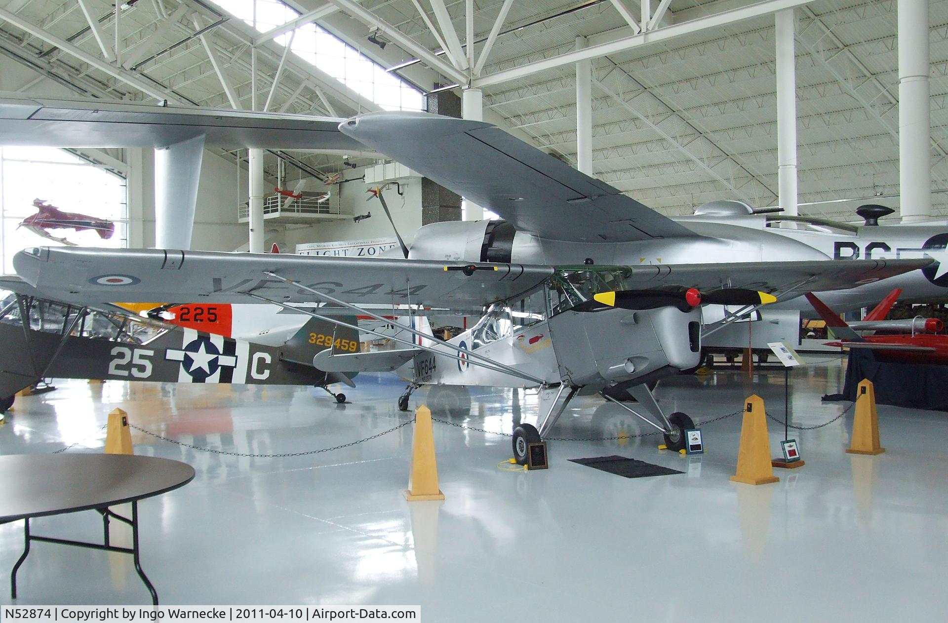 N52874, 1947 Auster MK 6 C/N TAY-371-W, Auster AOP6 at the Evergreen Aviation & Space Museum, McMinnville OR