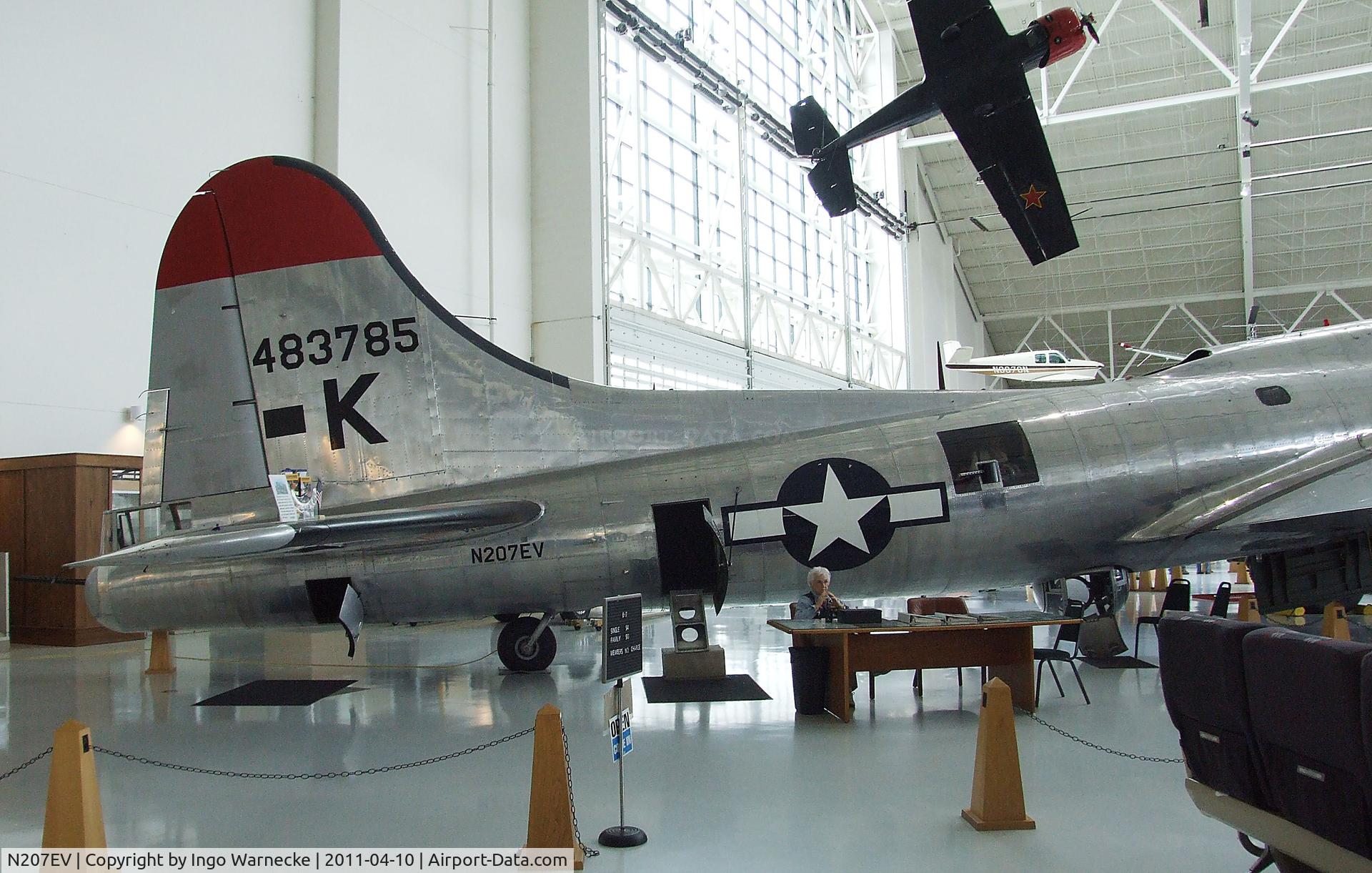 N207EV, 1944 Boeing B-17G Flying Fortress C/N 44-83785, Boeing B-17G Flying Fortress at the Evergreen Aviation & Space Museum, McMinnville OR